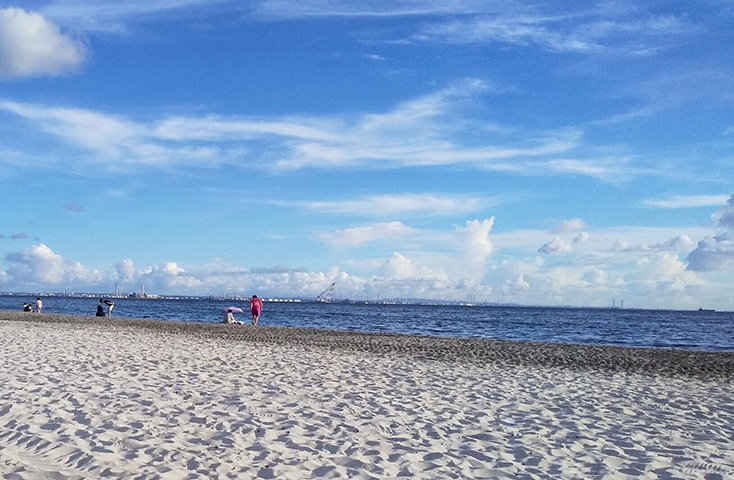 いなげの浜～幕張の浜付近